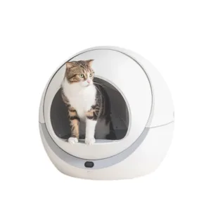 Automatic Cat Self Cleaning Sandbox WiFi Pet Smart Litter Box Closed Tray 7