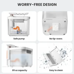 CatWaterFountain2.5LAutomaticPetWaterFountains 6