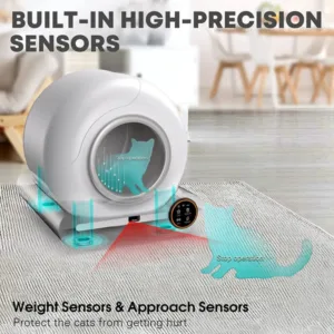 Smart Self Cleaning Cat Litter Box Automatic Cleaning 8
