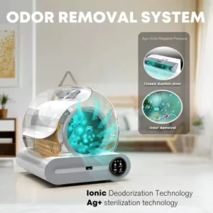 Smart Self Cleaning Cat Litter Box Automatic Cleaning 9